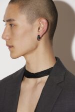 Dsquared2 Iconic Entropia Earrings BLACK/FANTASY - Image 5
