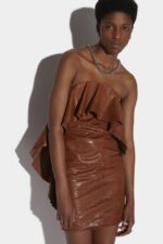 Dsquared2 Iconic Flutter Bustier Dress - Image 3