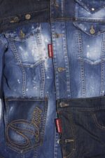 Dsquared2 Iconic Franken Dan Jean Jacket - Image 3
