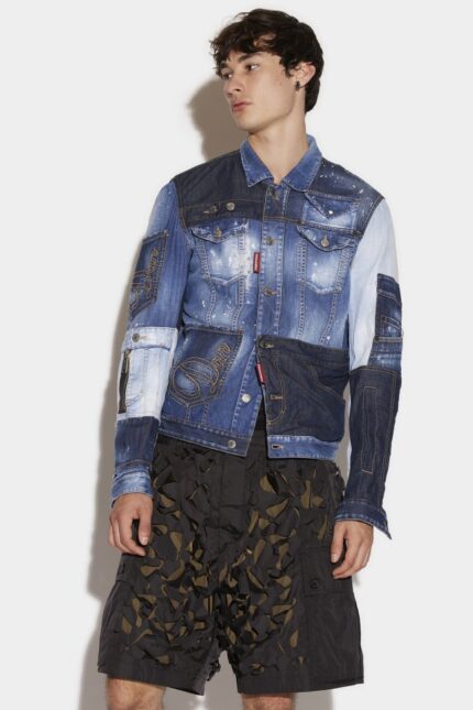 Dsquared2 Iconic Franken Dan Jean Jacket