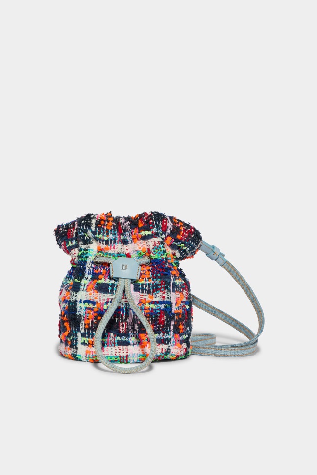dsquared2_iconic_fresh_riviera_bucket_bag.jpg Dsquared2 Iconic Fresh Riviera Bucket Bag - Image 1