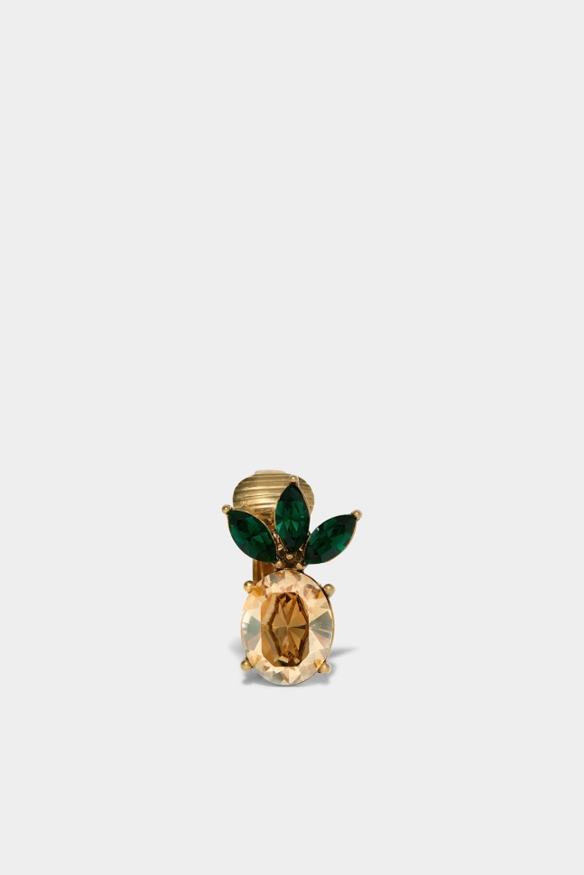 dsquared2_iconic_fruity_earrings_gold.jpg Dsquared2 Iconic Fruity Earrings GOLD - Image 1
