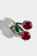 Dsquared2 Iconic Fruity Earrings PALLADIUM D2 PALLADIUM - Image 4