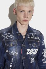 Dsquared2 Iconic Graffiti Dan Jacket - Image 3