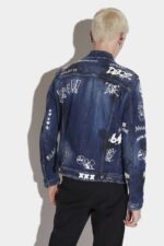 Dsquared2 Iconic Graffiti Dan Jacket - Image 4