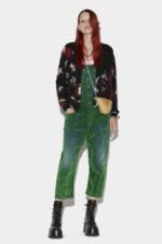 Dsquared2 Iconic GREEN/MILITARY GREEN Loose Dungarees