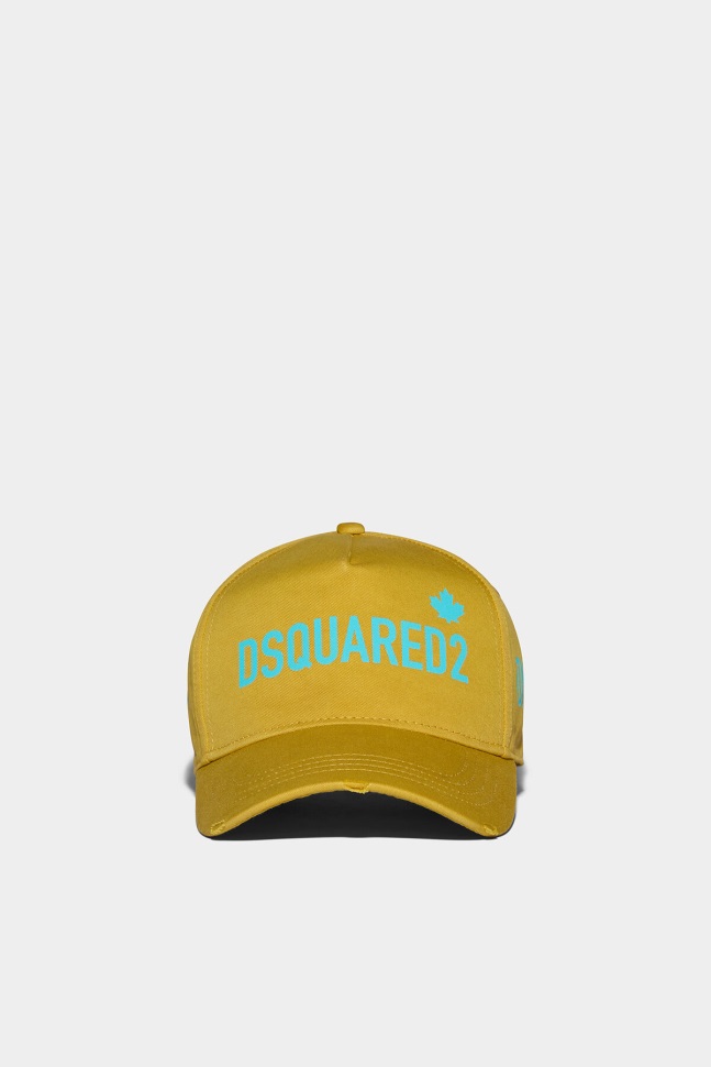 dsquared2_iconic_green_one_life_organic_cotton_baseball_cap.jpg Dsquared2 Iconic GREEN One Life Organic Cotton Baseball Cap - Image 1