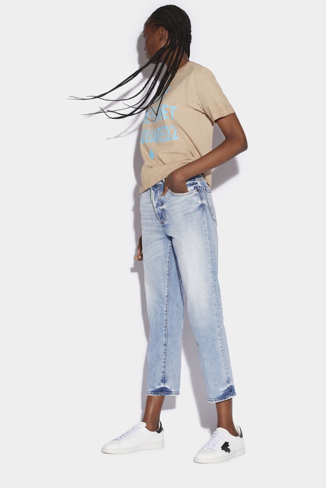 dsquared2_iconic_green_tab_partially_organic_cotton_boston_jeans_blue.jpg Dsquared2 Iconic Green Tab Partially Organic Cotton Boston Jeans BLUE - Image 1