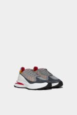 Dsquared2 Iconic GREY/BLUE Slash Sneakers D2 GREY - Image 3