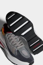 Dsquared2 Iconic GREY/BLUE Slash Sneakers D2 GREY - Image 5