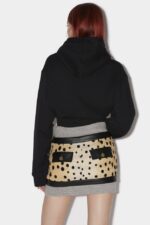 Dsquared2 Iconic Guepard Mini Skirt - Image 2