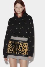 Dsquared2 Iconic Guepard Mini Skirt