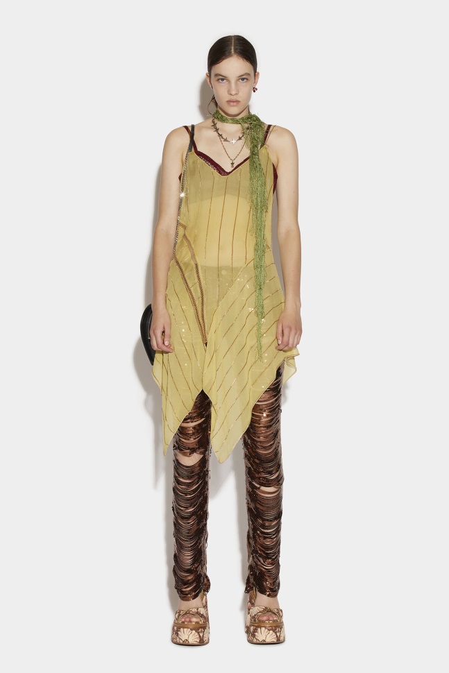dsquared2_iconic_handkerchief_dress.jpg Dsquared2 Iconic Handkerchief Dress - Image 1