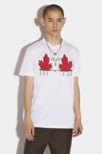 Dsquared2 Iconic Hello Leaves Cool T-Shirt - Image 3