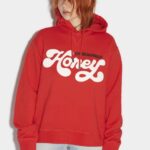 Dsquared2 Iconic Honey Hoodie RED/BLACK