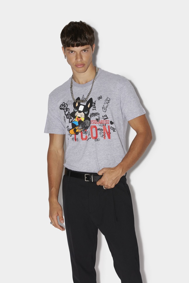 dsquared2_iconic_icon_ciro_cool_t_shirt.jpg Dsquared2 Iconic Icon Ciro Cool T-Shirt - Image 1