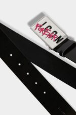 Dsquared2 Iconic Icon Forever Plaque Belt - Image 3