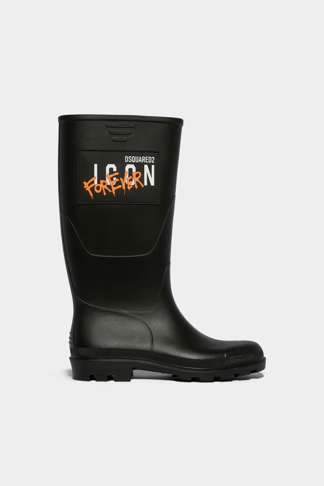 dsquared2_iconic_icon_forever_rain_boots.jpg Dsquared2 Iconic Icon Forever Rain Boots - Image 1