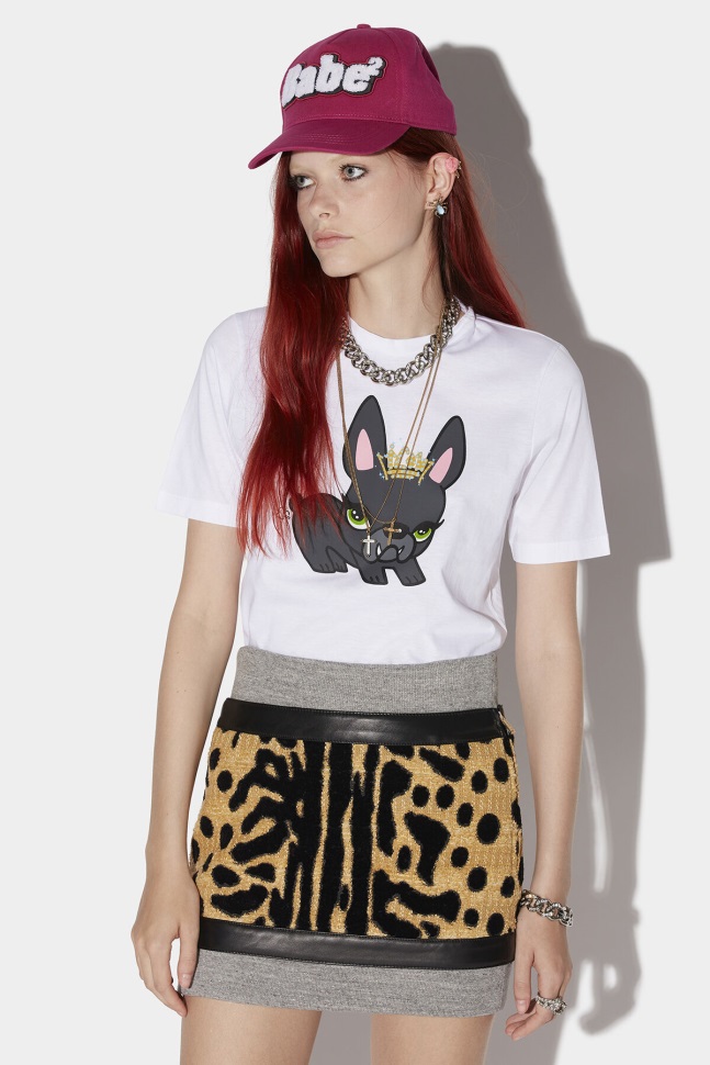 dsquared2_iconic_icon_hilde_relax_t_shirt.jpg Dsquared2 Iconic Icon Hilde Relax T-Shirt - Image 1