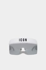 Dsquared2 Iconic Icon Mask White Sunglasses - Image 2