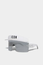 Dsquared2 Iconic Icon Mask White Sunglasses