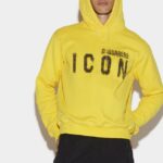 Dsquared2 Iconic Icon Spray Hoodie FANTASY/BLACK