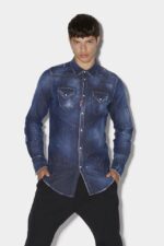 Dsquared2 Iconic Icon Spray Relax Shirt - Image 3