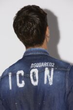 Dsquared2 Iconic Icon Spray Relax Shirt - Image 4