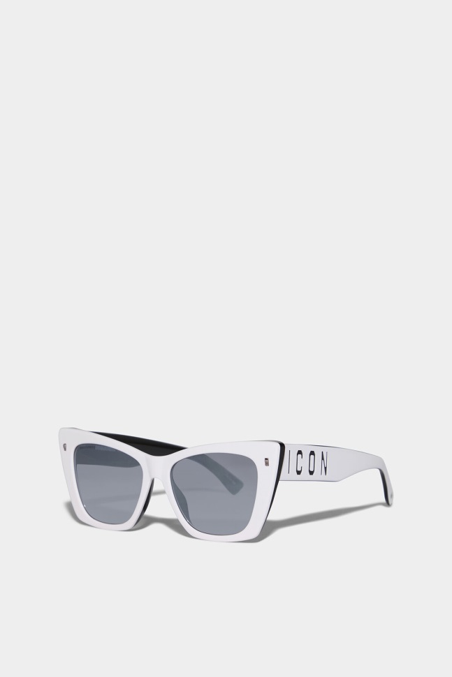 dsquared2_iconic_icon_white_sunglasses.jpg Dsquared2 Iconic Icon White Sunglasses - Image 1