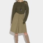Dsquared2 Iconic Inverted Pleat Skirt
