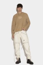 Dsquared2 Iconic IVORY Parachute Trousers