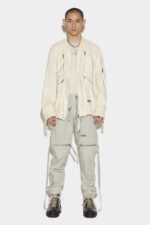 Dsquared2 Iconic IVORY/SAFARI Parachute Trousers D2 IVORY