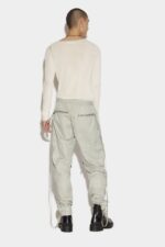Dsquared2 Iconic IVORY/SAFARI Parachute Trousers D2 IVORY - Image 4