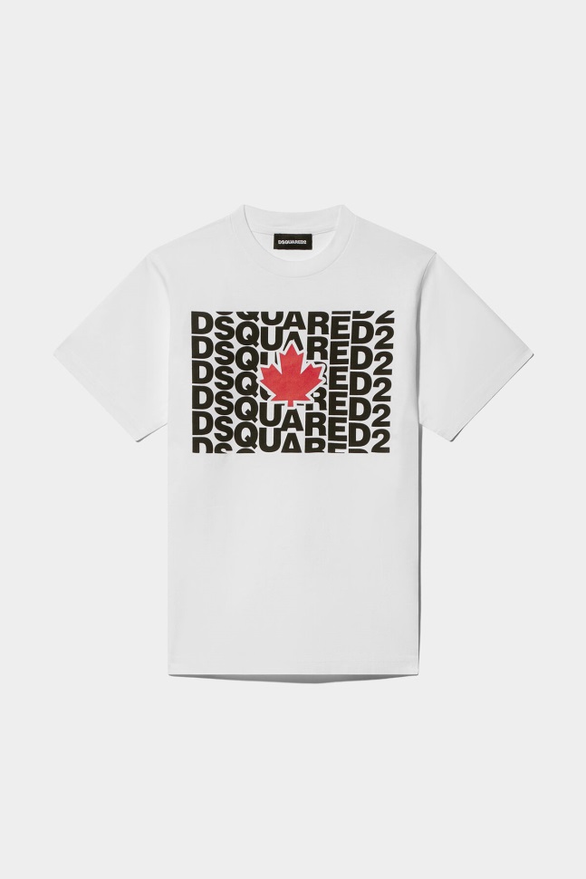 dsquared2_iconic_kids_ds2_t_shirt_white.jpg Dsquared2 Iconic Kids DS2 T-Shirt WHITE - Image 1