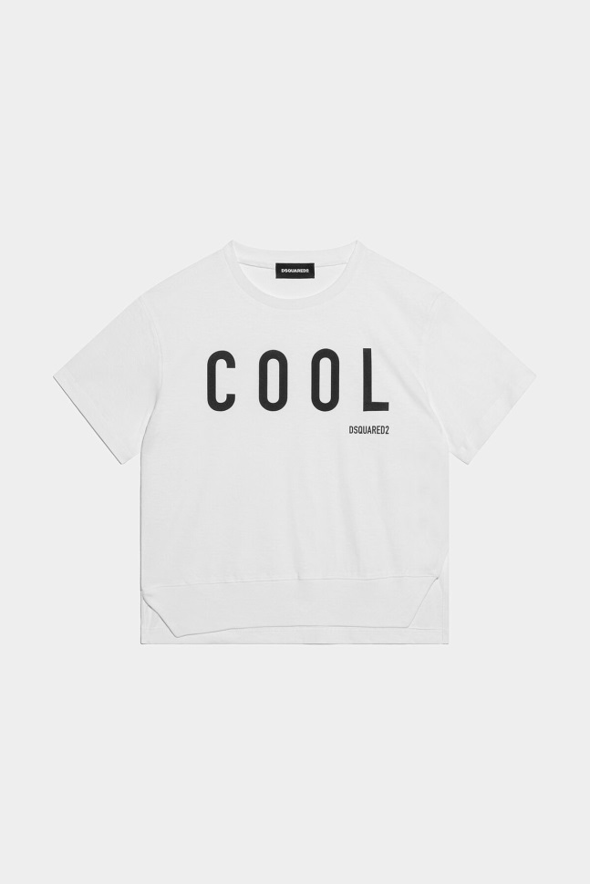 dsquared2_iconic_kids_t_shirt_white.jpg Dsquared2 Iconic Kids T-Shirt WHITE - Image 1