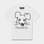 Dsquared2 Iconic Kids T-Shirt WHITE DS2