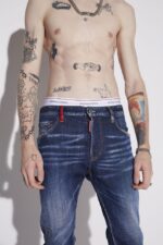 Dsquared2 Iconic L.A. Customized Cool Guy Cropped Jeans D2 - Image 3