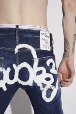 Dsquared2 Iconic L.A. Customized Cool Guy Cropped Jeans D2 - Image 4