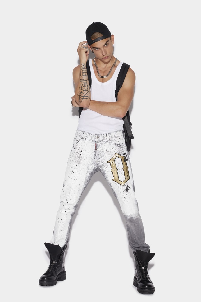 dsquared2_iconic_l_a_customized_cool_guy_jeans.jpg Dsquared2 Iconic L.A. Customized Cool Guy Jeans - Image 1