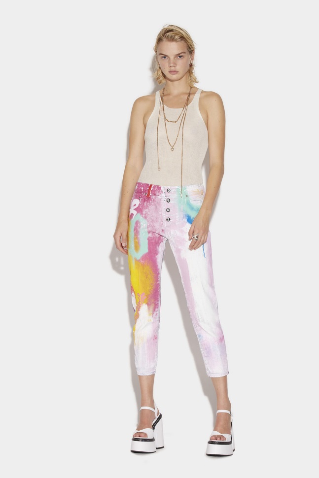 dsquared2_iconic_l_a_customized_skinny_dan_cropped_jeans.jpg Dsquared2 Iconic L.A. Customized Skinny Dan Cropped Jeans - Image 1