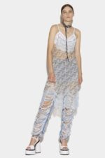 Dsquared2 Iconic Lace Cami Dress BLACK