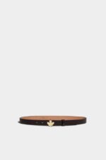 Dsquared2 Iconic Leaf Plaque Belt - Image 2