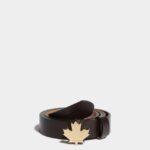 Dsquared2 Iconic Leaf Plaque Belt