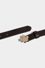 Dsquared2 Iconic Leaf Plaque Belt - Image 3