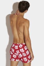 Dsquared2 Iconic Leaf Swim Brief BLUE/FANTASY - Image 2