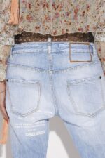 Dsquared2 Iconic Light L.A. Wash Cool Girl Cropped Jeans - Image 5