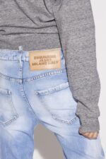 Dsquared2 Iconic Light Sunny Day Wash Cool Girl Cropped Jeans - Image 5