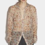 Dsquared2 Iconic Long Sleeve Fitted Shirt FANTASY D2 FANTASY