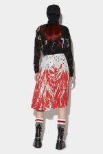 Dsquared2 Iconic Loose Longuette Skirt - Image 2