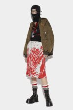 Dsquared2 Iconic Loose Longuette Skirt - Image 5